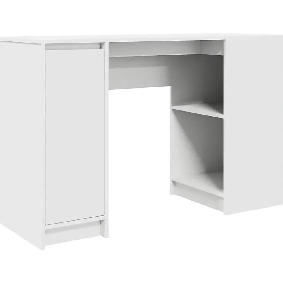Bureau blanc 120x42x76 cm bois d'ingénierie vidaXL