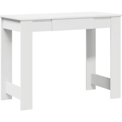 Bureau blanc 100x45x75 cm bois d'ingénierie vidaXL