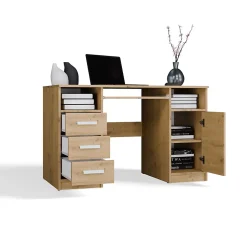 Bureau, chêne Artisan, 120 x 75 x 60 cm