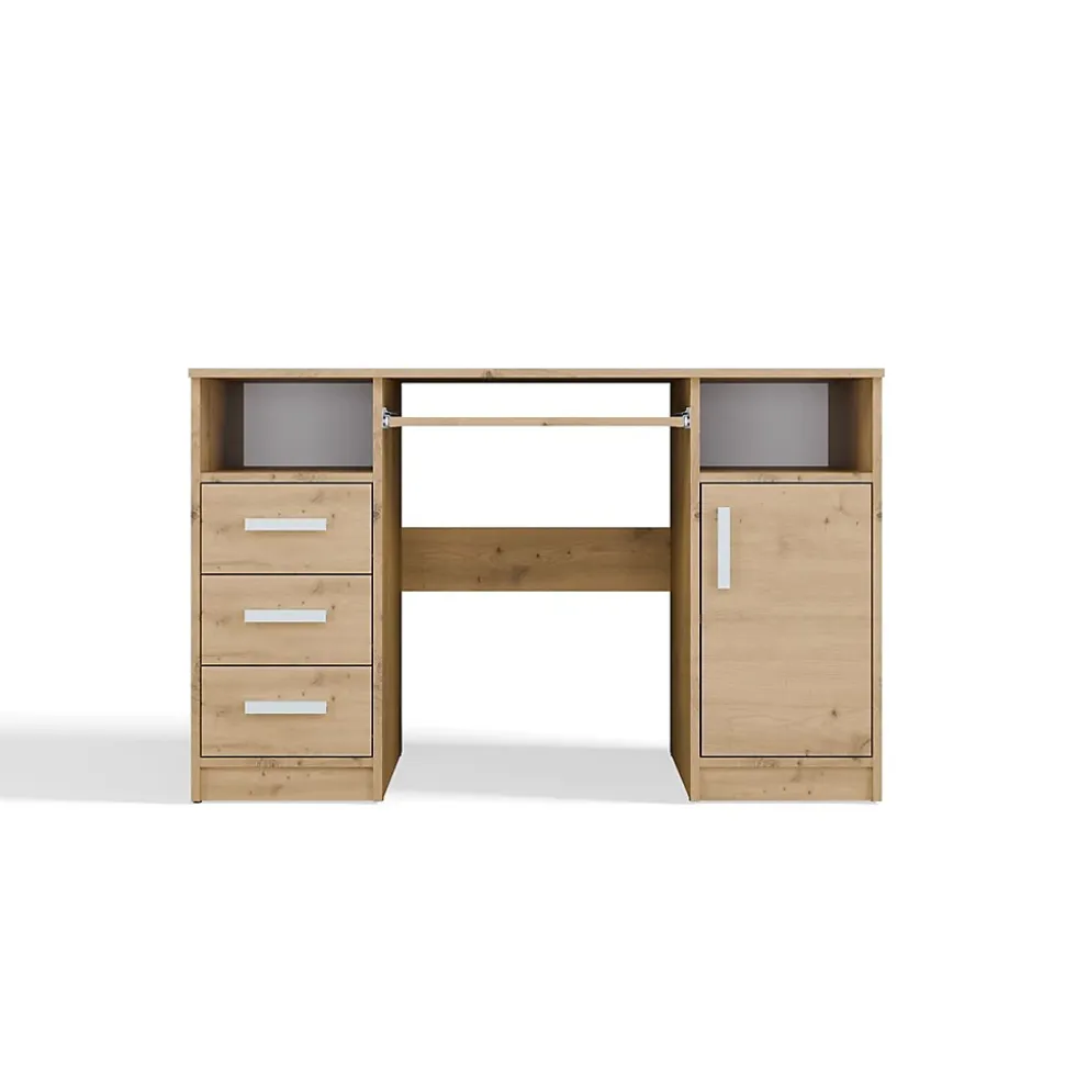 Bureau, chêne Artisan, 120 x 75 x 60 cm