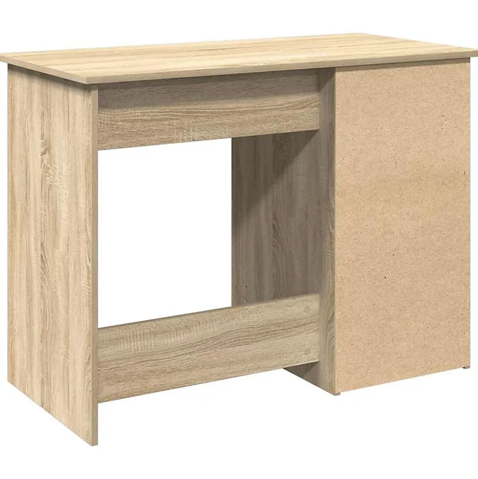 Bureau chêne sonoma 102x50x75 cm bois d'ingénierie vidaXL