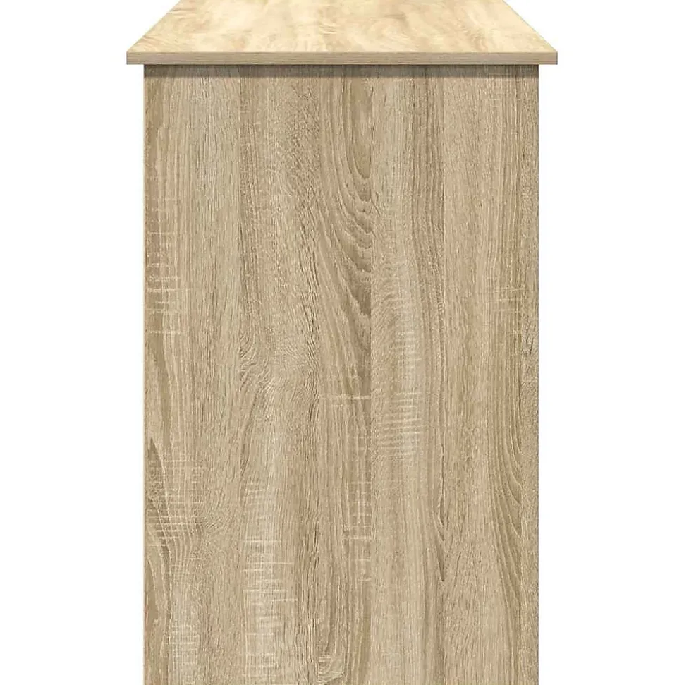 Bureau chêne sonoma 102x50x75 cm bois d'ingénierie vidaXL