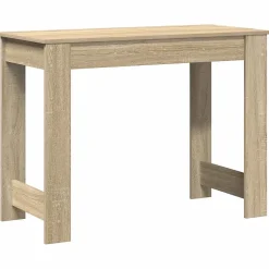Bureau chêne sonoma 100x45x75 cm bois d'ingénierie vidaXL
