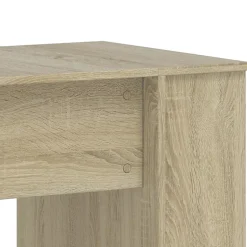Bureau chêne sonoma 140x50x75 cm bois d'ingénierie vidaXL