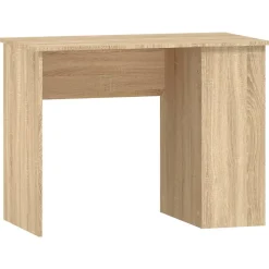 Bureau chêne sonoma 100x55x75 cm bois d'ingénierie vidaXL