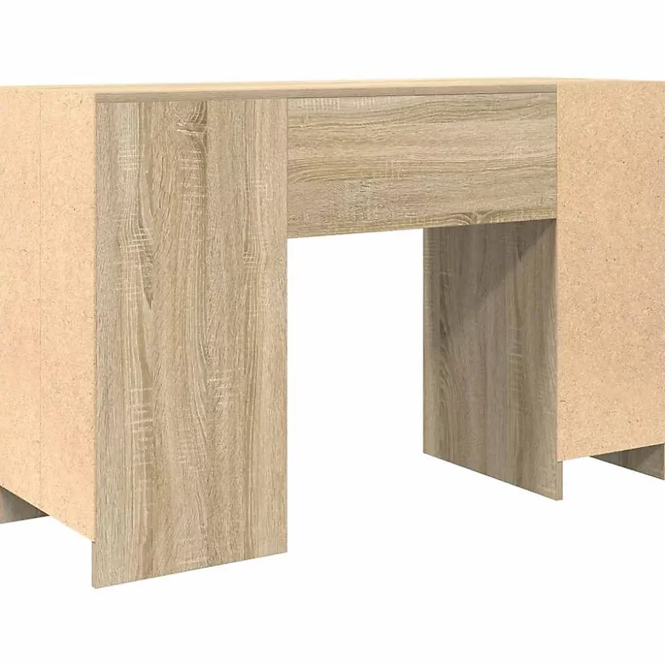 Bureau chêne sonoma 120x42x76 cm bois d'ingénierie vidaXL