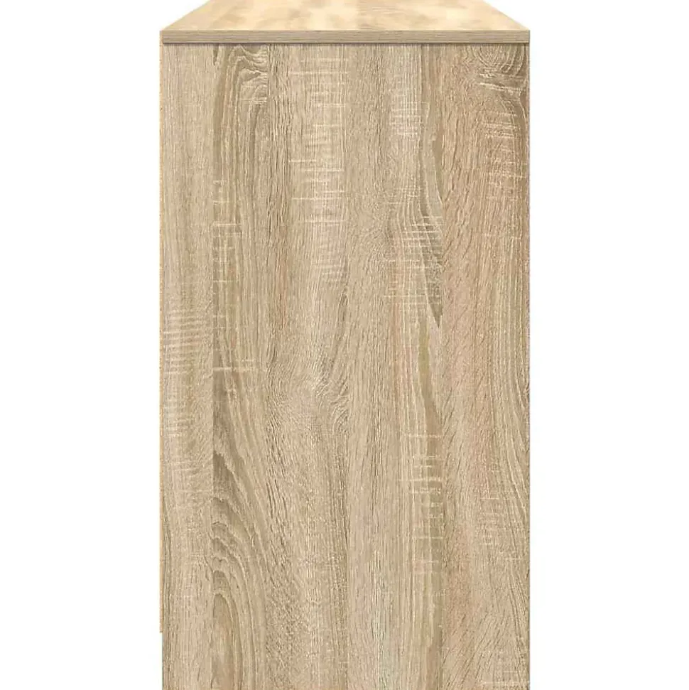 Bureau chêne sonoma 120x42x76 cm bois d'ingénierie vidaXL