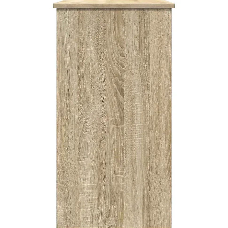 Bureau Chêne Sonoma 80x40x75 cm Aggloméré vidaXL