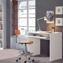 Bureau coloris Blanc Artic - 79 x 90 x 54 cm