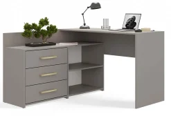 Bureau d'angle : 120 x 76 x 50 cm, Ton