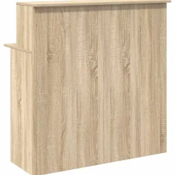 Bureau de réception Chêne Sonoma 100x50x103,5 cm Bois d'ingénierie vidaXL