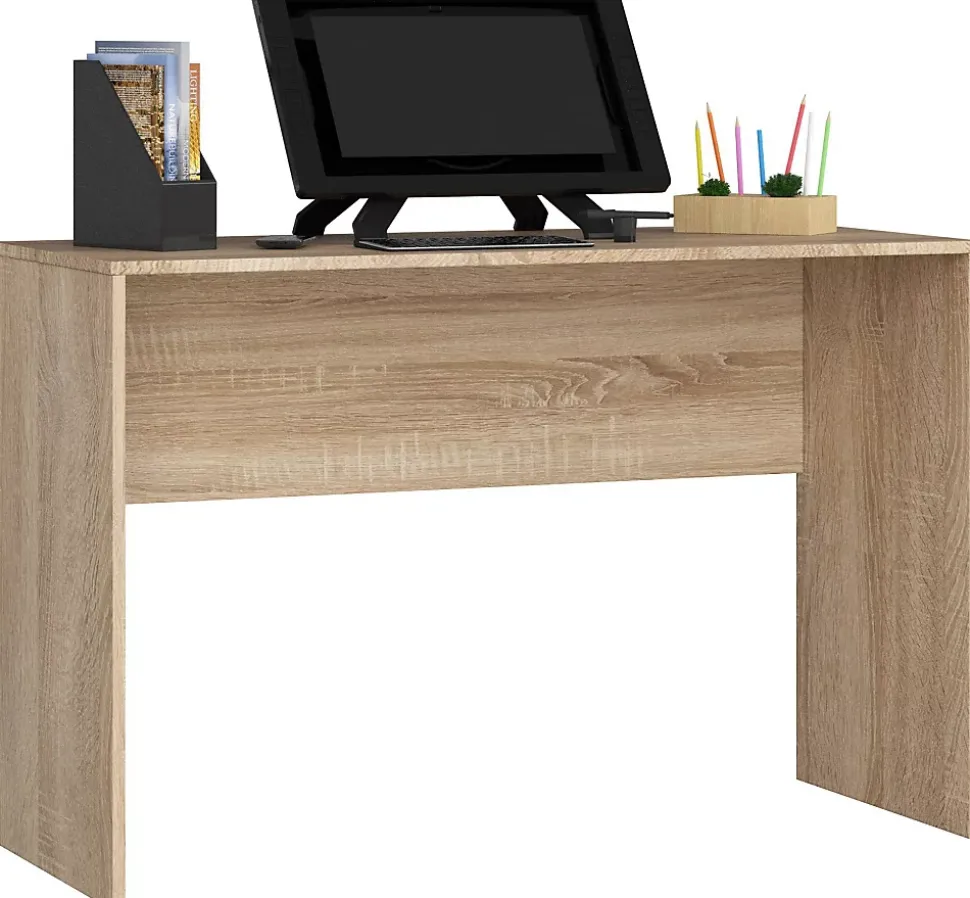 Bureau d'ordinateur AKORD B17 Chêne Sonoma 120 cm couleur Chêne Sonoma 120x50x79 cm