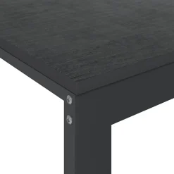 Bureau d'ordinateur Noir 110x60x73 cm vidaXL