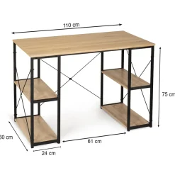 Bureau double DETROIT design industriel