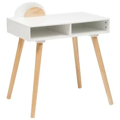 Bureau en bois L87cm blanc - Atmosphera