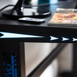 Bureau gamer à LED ALICE - HAPPY GARDEN
