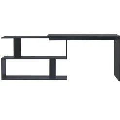 Bureau Gigogne Arendal 77 x 120 x 50 cm Gris Foncé en.casa