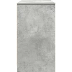 Bureau gris béton 120x42x76 cm bois d'ingénierie vidaXL