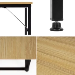 Bureau moderne pour jeunes, beige et noir