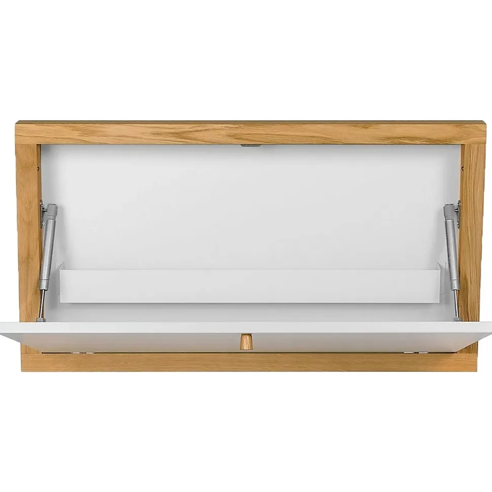 Bureau Mural Design "Brenta" 74cm Blanc