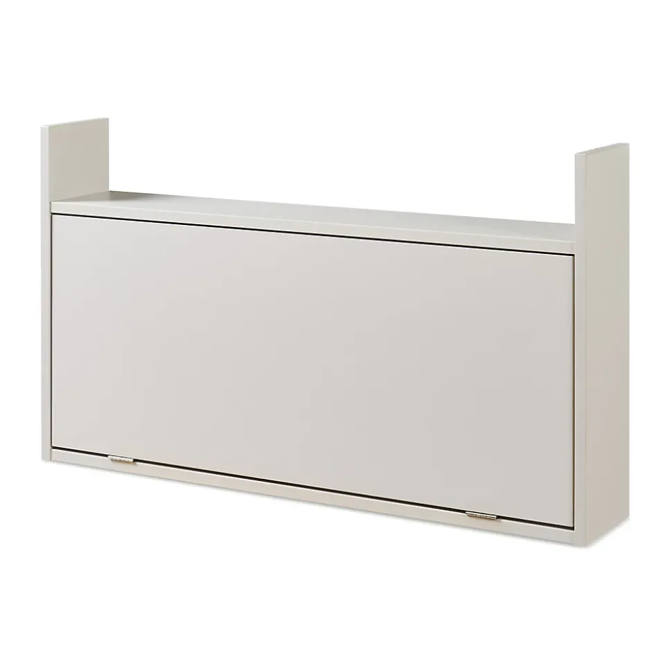 Bureau mural rabattable Rautalampi 48 x 83 x 48 cm beige en.casa