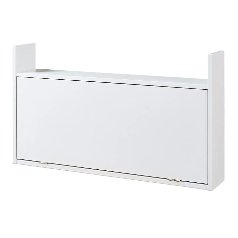 Bureau mural rabattable Rautalampi 48 x 83 x 48 cm blanc en.casa