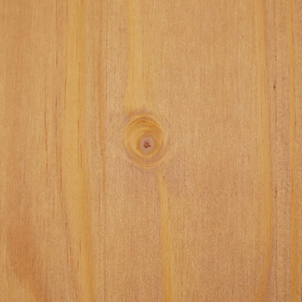 Bureau NOAH 2 tiroirs, en pin massif - Coloris naturel