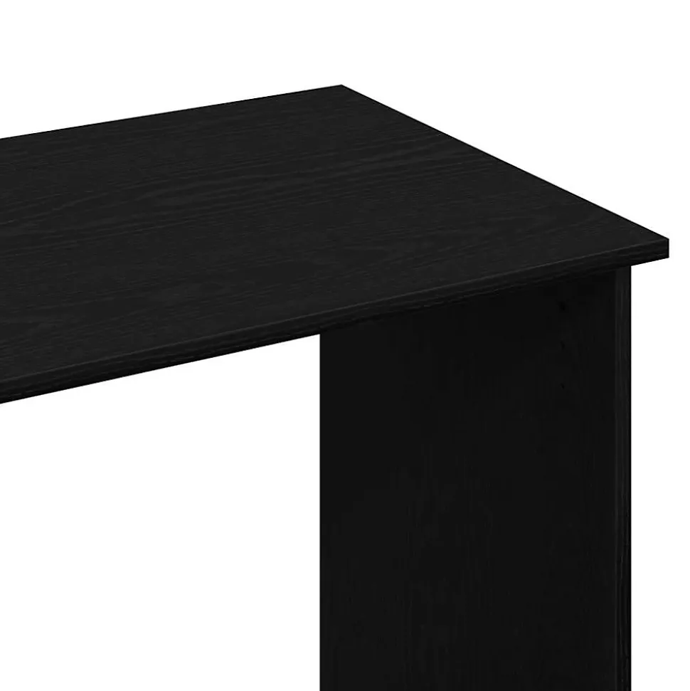 Bureau Noir 80x40x75 cm Aggloméré vidaXL