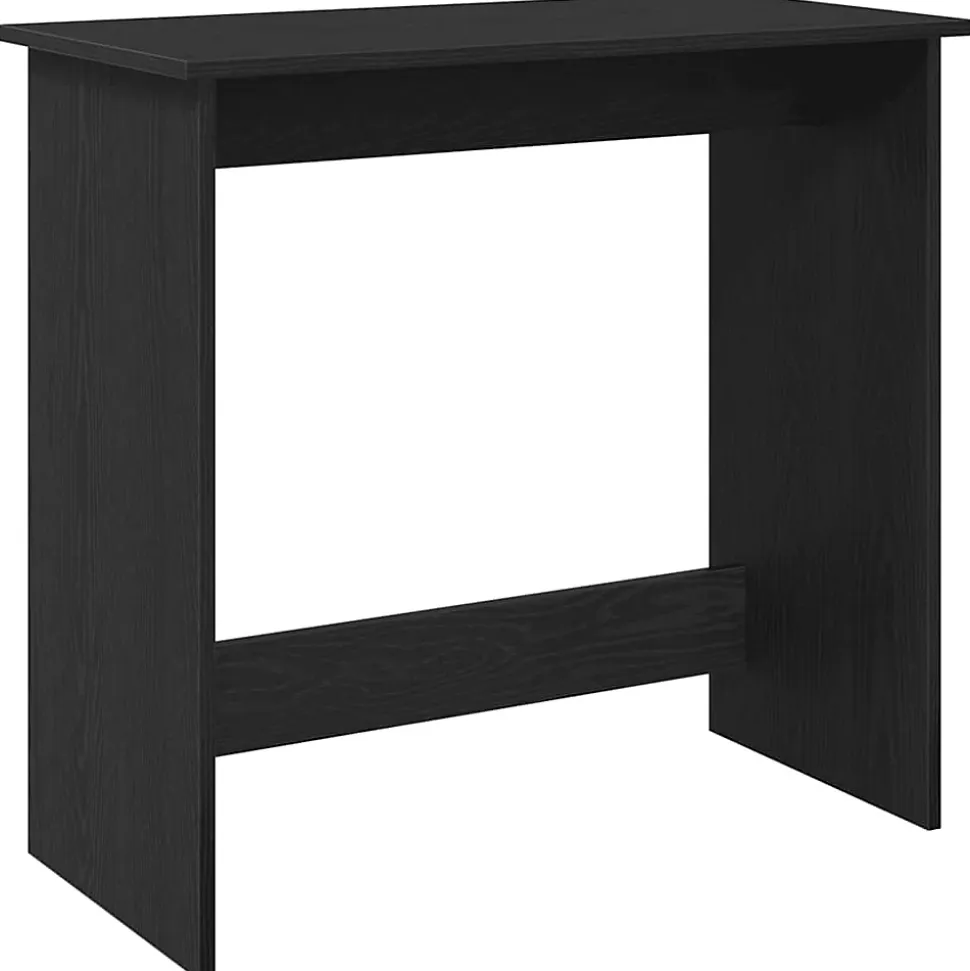 Bureau Noir 80x40x75 cm Aggloméré vidaXL
