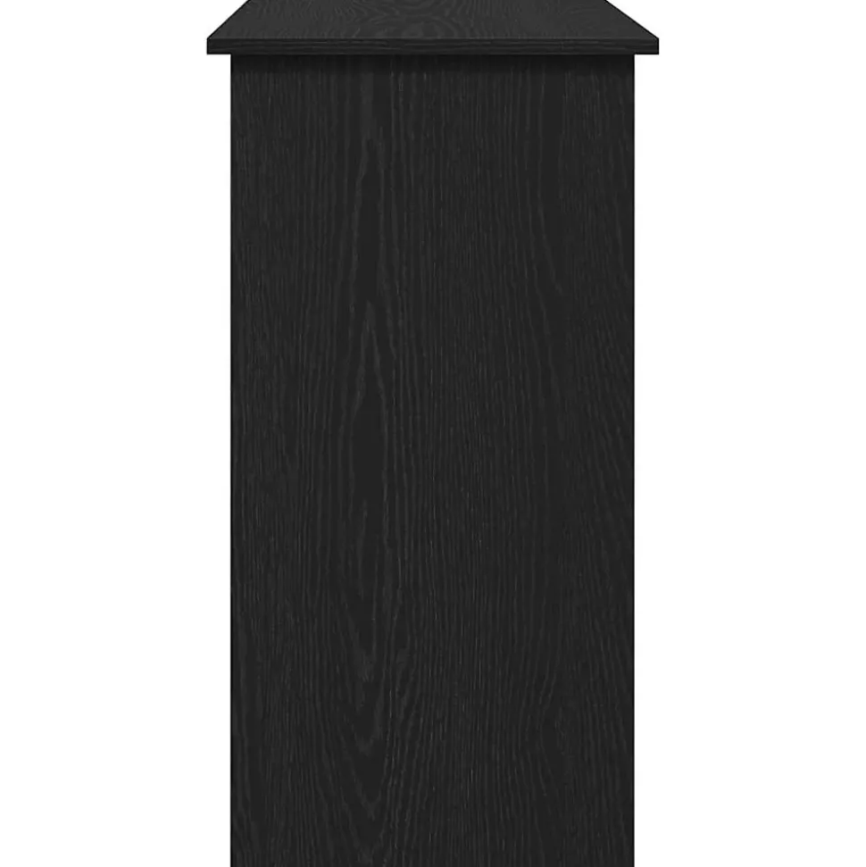 Bureau Noir 80x40x75 cm Aggloméré vidaXL