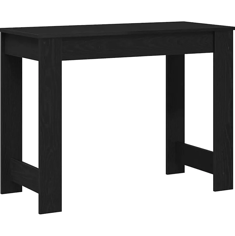 Bureau noir 100x45x75 cm bois d'ingénierie vidaXL