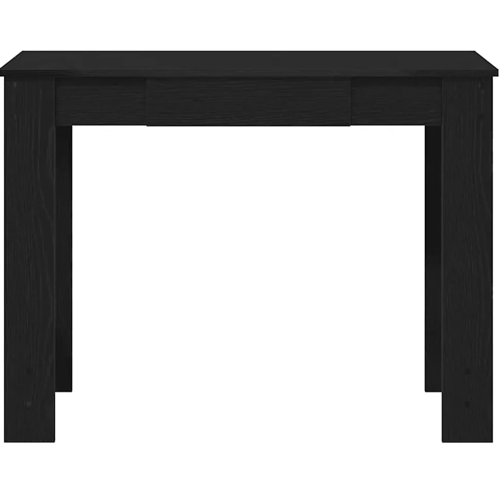 Bureau noir 100x45x75 cm bois d'ingénierie vidaXL