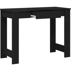 Bureau noir 100x45x75 cm bois d'ingénierie vidaXL