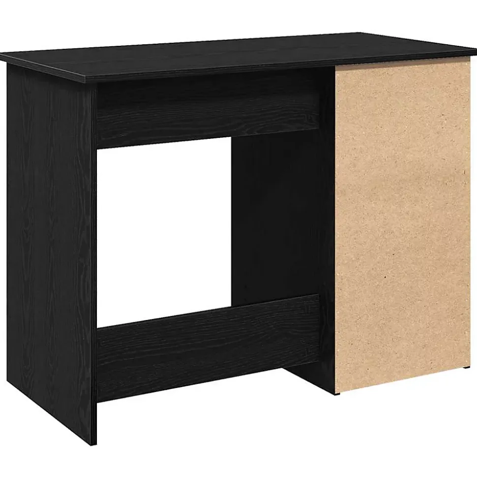 Bureau noir 102x50x75 cm bois d'ingénierie vidaXL