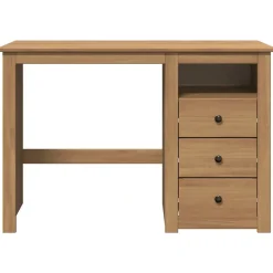 Bureau Panama 112x45x75 cm bois massif de pin vidaXL