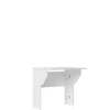 Bureau pliable blanc l. 78 x H. 75 x P. 70 cm Bingo