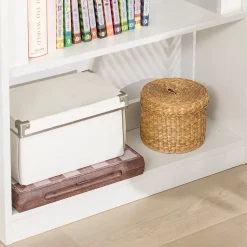 Bureau Pliant Bureau Multifonctionnel avec Etagères de Rangement, FWT92-W, SoBuy