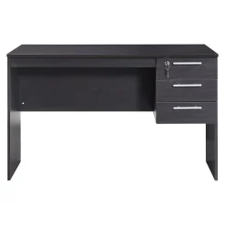 Bureau Ragunda 120 x 59 x 75 cm effet bois foncé en.casa