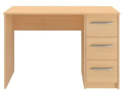 Bureau SAME 3 tiroirs 110x56x74 cm hêtre TALESA