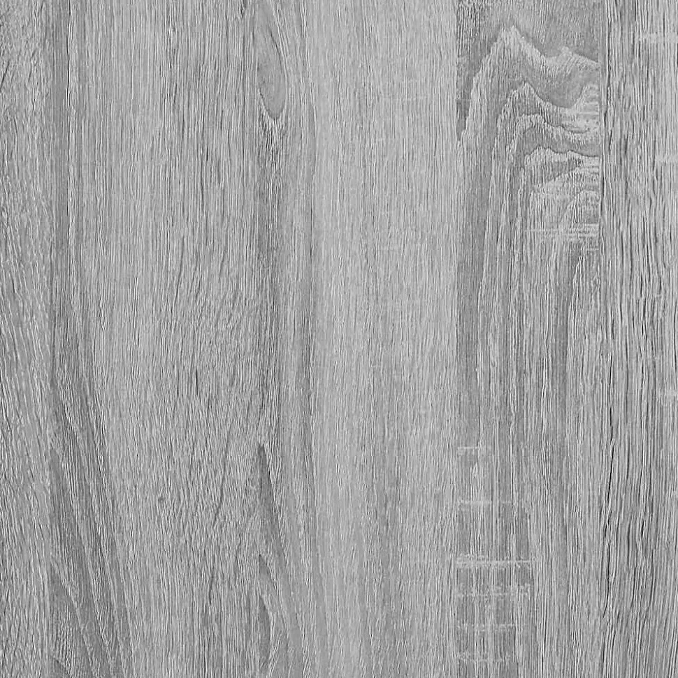 Bureau sonoma gris 80x40x75 cm bois d'ingénierie vidaXL