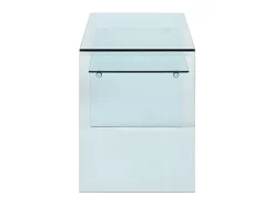 Bureau STILEOS - 1 niche - Verre trempé