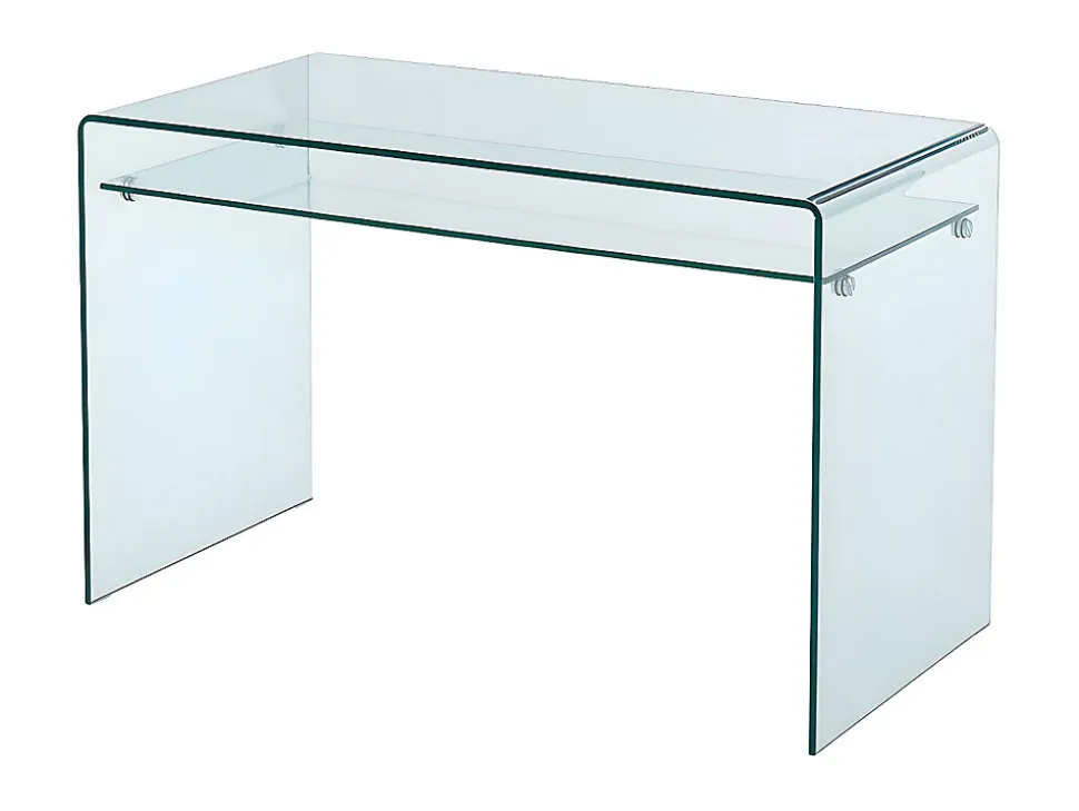 Bureau STILEOS - 1 niche - Verre trempé