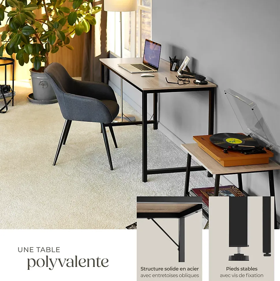 Bureau Style industriel Grand espace pour les jambes