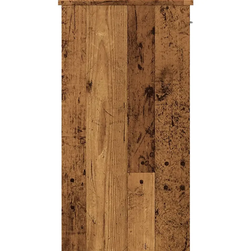 Bureau style vieux bois 80x40x75 cm bois d'ingénierie vidaXL