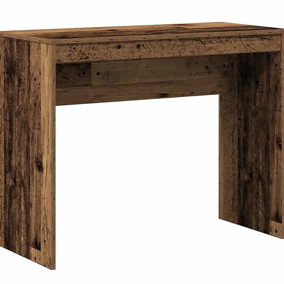 Bureau vieux bois 90x40x72 cm bois d'ingénierie vidaXL