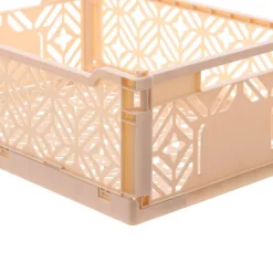 Cagette pliable Arry 40x30cm beige - Atmosphera