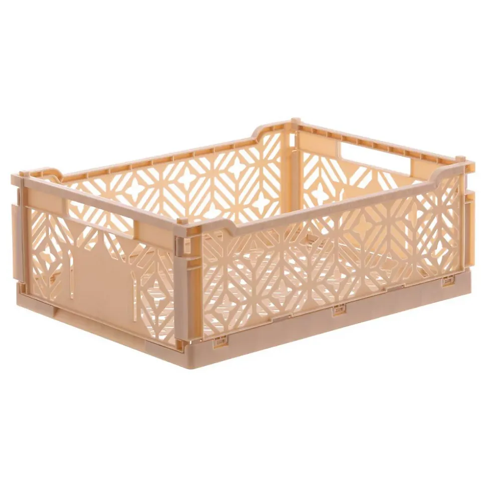 Cagette pliable Arry 40x30cm beige - Atmosphera