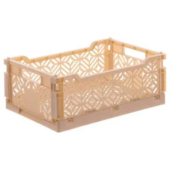 Cagette pliable Arry 30x20cm jaune - Atmosphera