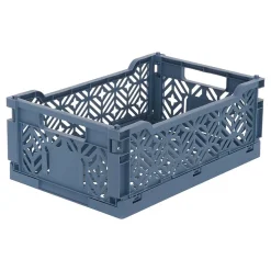 Cagette pliable Arry 30x20cm bleu - Atmosphera