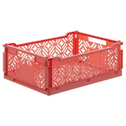 Cagette pliable Arry 40x30cm vert clair - Atmosphera